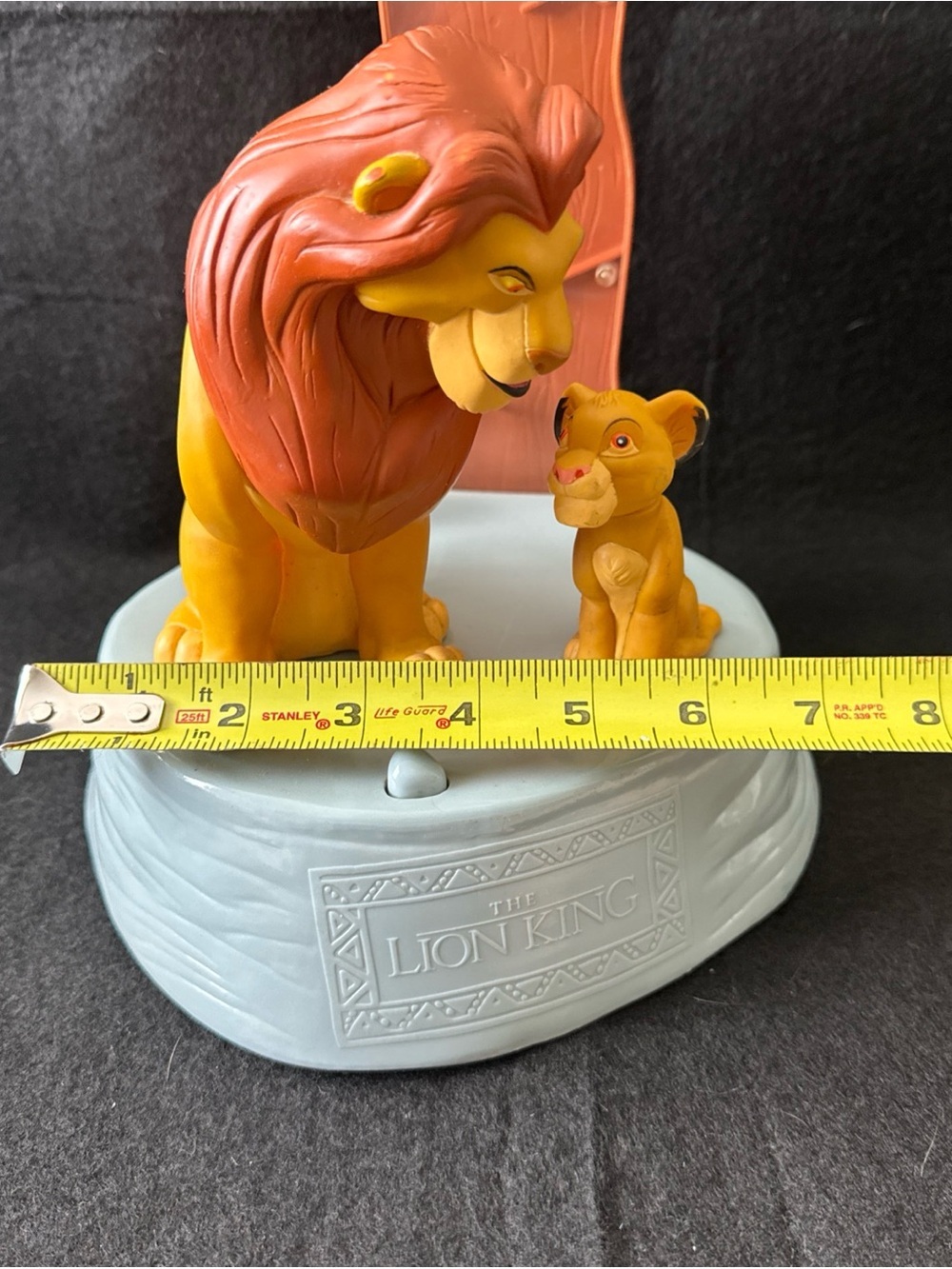Disney's Lion King Simba's Pride Animatronic Talking Coin Bank from 1998 WORKS - Picture 11 of 11